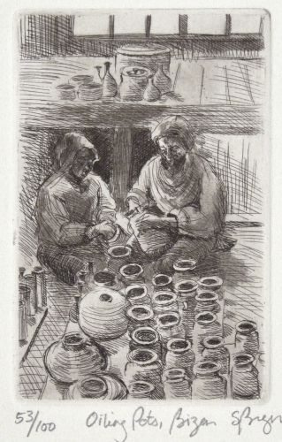 Oiling Pots, Bizen