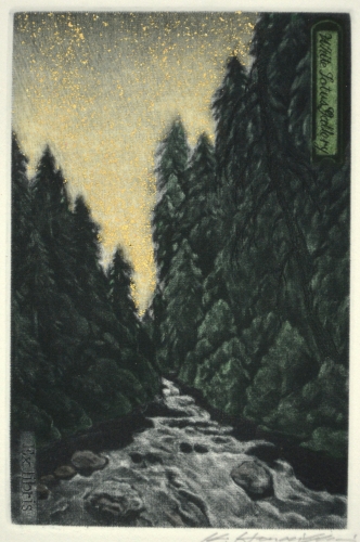 Oregon Forest (Ex Libris)