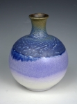 Round Purple Vase #26 - sold