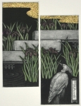 Egret Pond (Ex Libris) - sold