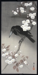 Crow and Cherry Blossom - sold