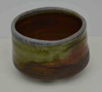 Tea Bowl (Tsutsa style, natural ash glaze)--sold