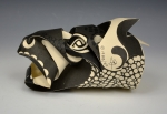Dragon - Silkscreened Zodiac Mask #103 - sold