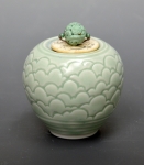 Vessel 132 - Celadon, with Bead