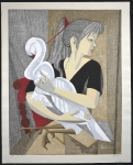 Girl with Swan - sold