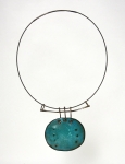Blue Enamel Necklace - sold