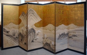 Byobu - Flowers from the Four Seasons