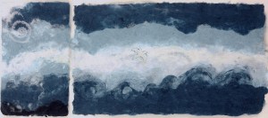 Indigo Dream Time (diptych)