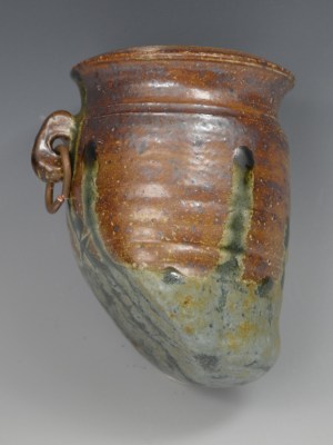 Hanging wall vase #718