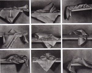 Drapery on a Shelf