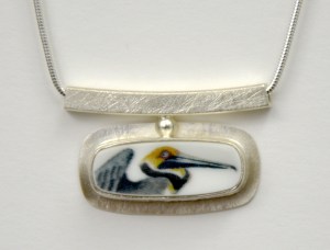 Horizontal Pelican Necklace #35