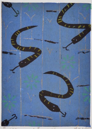 Chrysanthemum and Snake