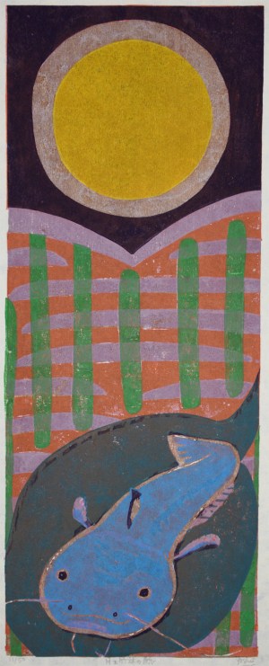 Catfish with Moon and Bamboo