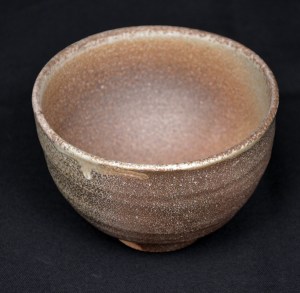 Stoneware Teabowl, Ash Drip