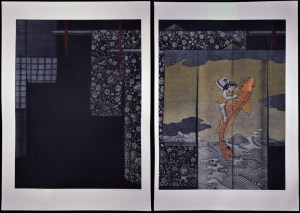 Kimono - Kintaro (diptych)