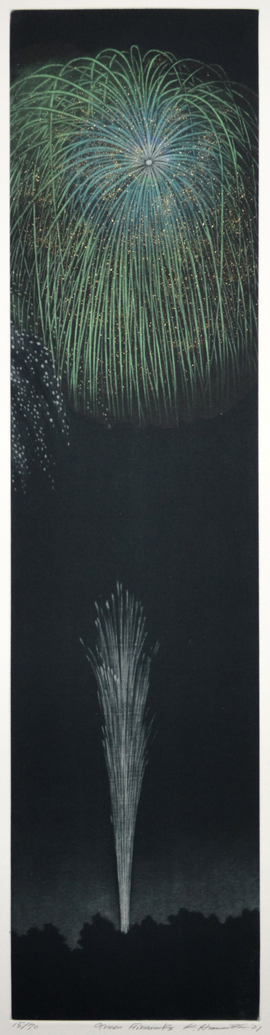Green Fireworks