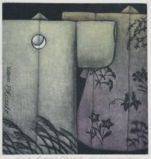 Seven Autumn Flowers (Ex Libris)