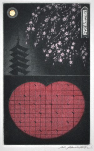 Flower Four Seasons - Spring (Ex Libris)