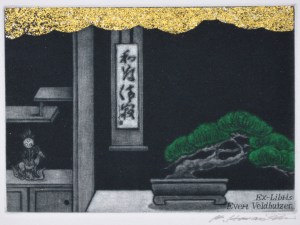 Japanese Alcove (Ex Libris)