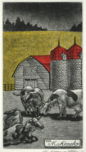 Red Roof (Ex Libris)