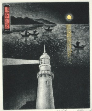 White Light House (Ex Libris)