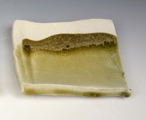 Hakuji: rectangular dish #E