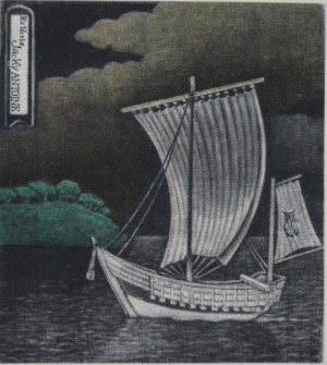Sail Boat (Ex Libris)