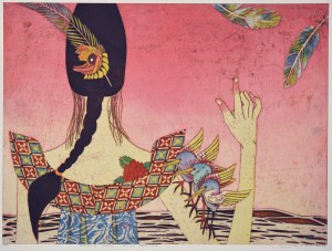 Easily Birds Catch Feather