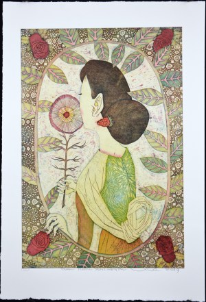 Oval Floral Sentimental