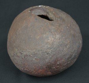 Natural Ash Glazed Kettle Hole Vessel 229