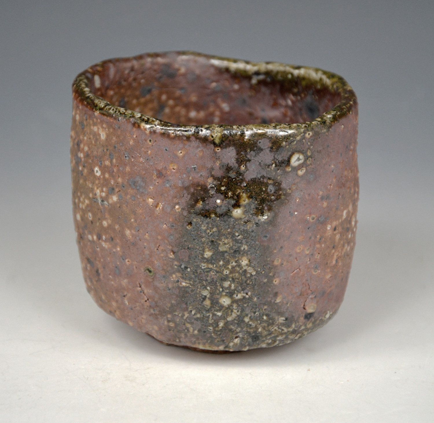 Teabowl - Natural Ash Glaze #544