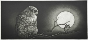 Blakiston's Fish Owl & Horned Owl