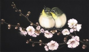 Plum Blossom and White Eye