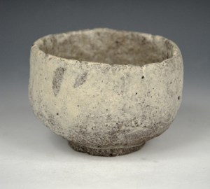 Kaolinitic Clay Finish - Small Tea Bowl #424