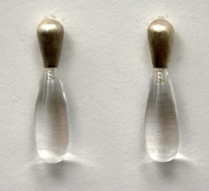 Crystal Quartz "Drop"  Earrings