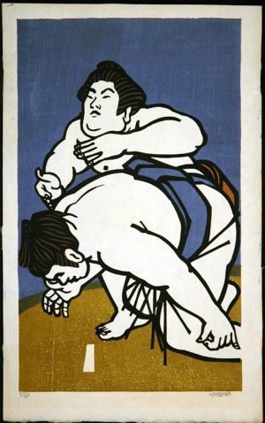Sumo Wrestlers (Kotozakura)