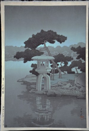 Moon Over Kiyosumi Garden