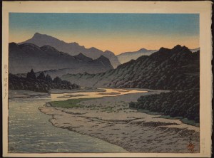 Evening at Minano, Chichibu