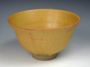 Ido Teabowl, yellow egg glaze #94