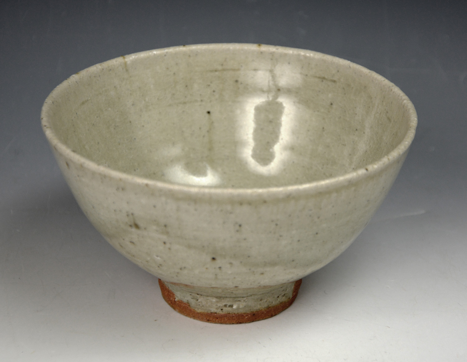Chawan Teabowl, wood-fired, celadon #97 - Image 3