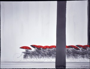 Gate (watercolor painting)