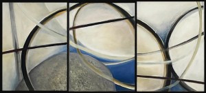 Connection #27 - triptych