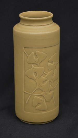 Yellow Ginkgo Vase