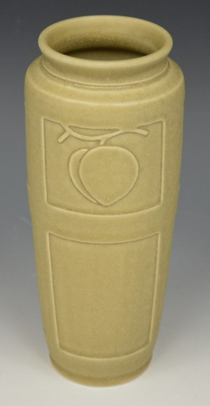 Yellow Peach Vase