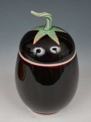 Eggplant Jar