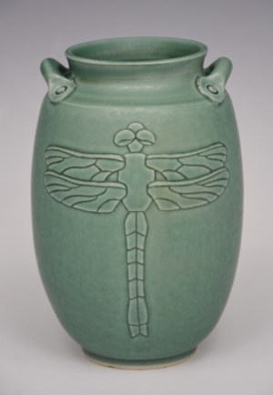 Dragonfly Vase