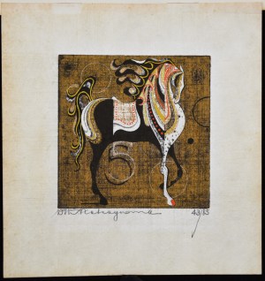 Horse in Gala Dress (B)