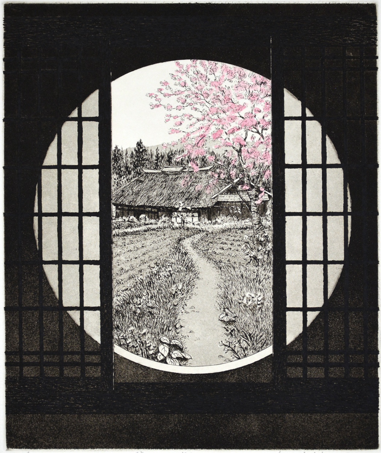 Shoji 18 (Cherry Blossoms)