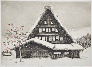 Winter Scene (Shirakawa Village)