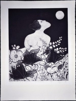 Beauty in the Night of Tsujigahana